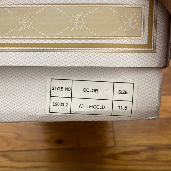 2003 A Bathing Ape Bapesta ‘White/Gold’ Size 11.5M Used W/ Box Vintage Rare - Picture 9 of 9